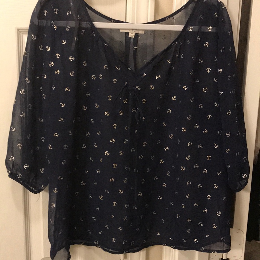 Anchor blouse size M